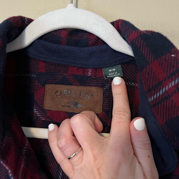 ORVIS Men’s Big Bear Heavyweight Flannel - Picture 4 of 7